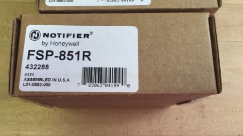 NOTIFIER FSP-851R Fire Alarm Smoke Detector FSP851R 432288 New