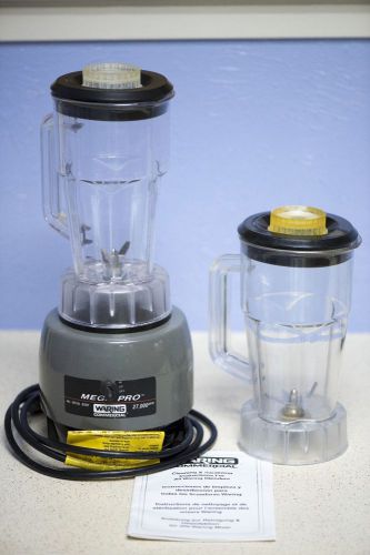 Waring Commercial All Metal Body HPB270N BlendFast Mega Pro Blender 2 Pitchers