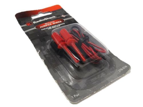 Radioshack mini-clip jumper wires (278-016) for sale