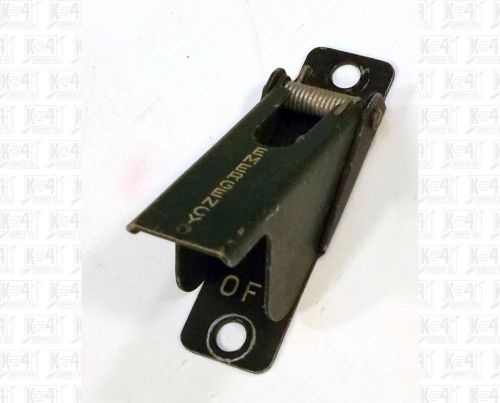 Spring loaded green emergency toggle switch guard for sale