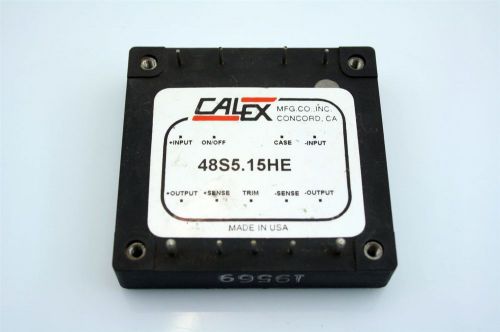 Calex 75w 15v 5a dc-dc converter he single series power supply module for sale