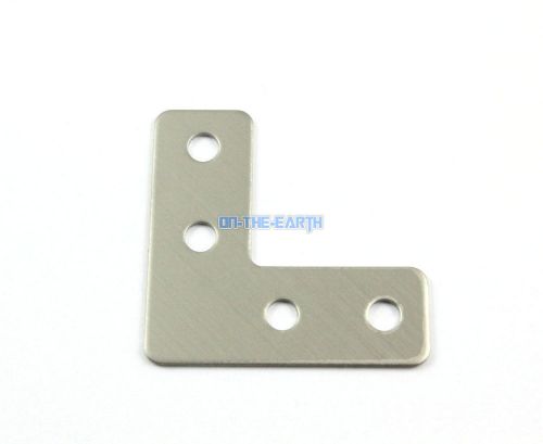 32 Pieces 39*39mm Stainless Steel L Shape Flat Corner Brace Bracket