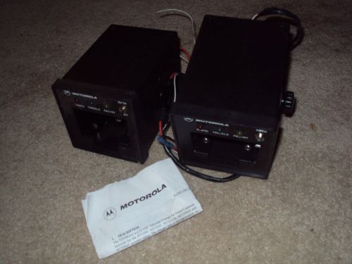 Lot of 2 Motorola TDN9816A Vehicle Radio Chargers