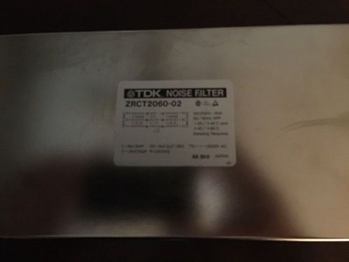 TDK Noise Filter 60 A 250V ZRCT2060-02