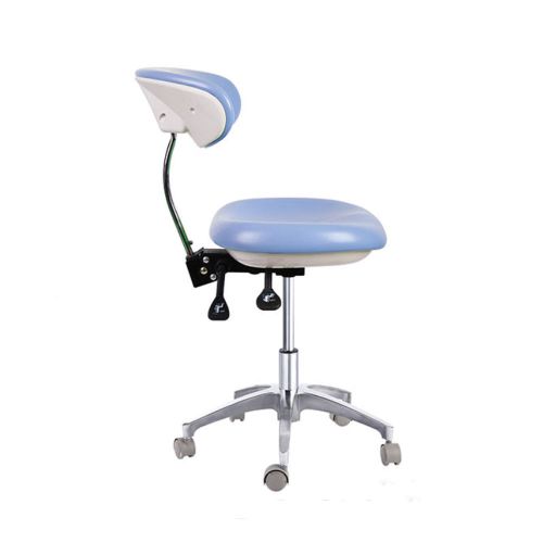 New Medical Dental Mobile Chair Doctor&#039;s Stools with Backrest PU Leather QY600-1