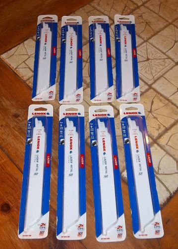 Lenox 9&#034; Bi-Metal Lazer Reciprocating Blades 10 TPI 9110R 40 Blades!