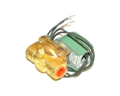 New asco red solenoid valve 24 vdc 3/8 npt   model  8210d1 for sale