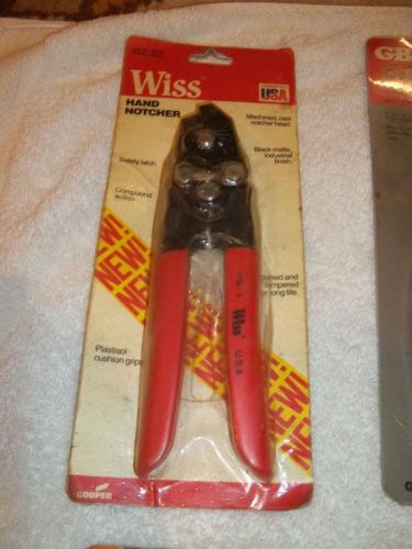 WISS HN-1V HAND NOTCHER MADE IN USA