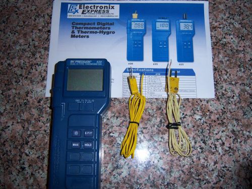 BK Precision 630 Dual K-type Thermometer