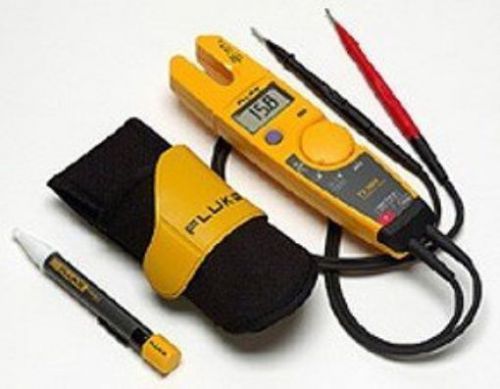 Fluke T5-H5-1AC KIT 3 Piece 1000V USA Electrical Tester  Custom Holster and AC V