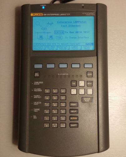 FLUKE 686 Enterprise LANMeter 10/100 Ethernet Token Ring Analyzer