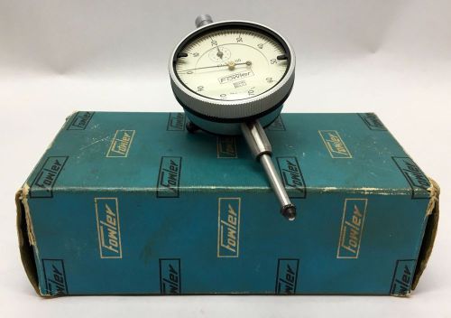 Fowler 52-520-110 Dial Indicator Gauge 0.001&#034; Machinists Tool