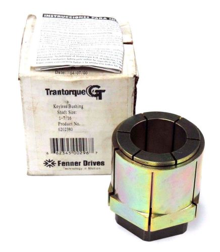 NIB TRANTORQUE GT 6202380 KEYLESS BUSHING 1-7/16&#039;&#039; SHAFT SIZE