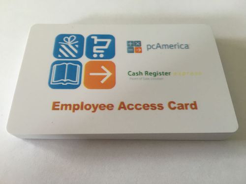 50 pcAmerica RPE CRE Employee Swipe ID Cards High Quality Cards Best Price