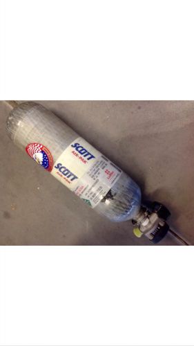 Scott 4500psi 30min Carbon SCBA Air Pak Bottle Cylinder Breathing Tank Mfr 2010