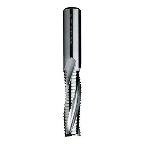 CMT 195.506.11 Solid Carbide 3-Edge Spiral Spiral Bit with Chipbreaker, 1/2-Inch