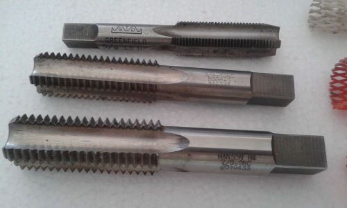 Lot of 3 taps-extractor-easyout for tap &amp; dies (gtd 5/8)(hanson 3/4)(hanson 7/8) for sale