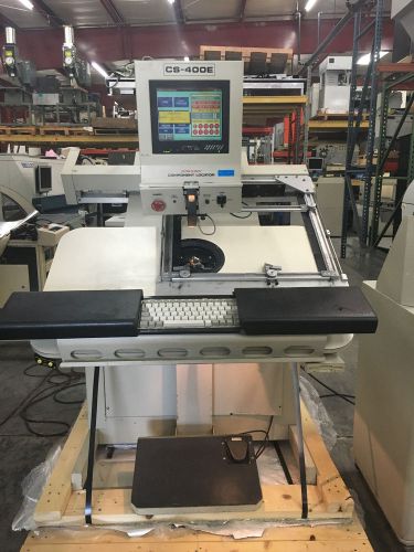 Contact Systems CS400E Semi Automatic Thru Hole Component Insertion System cut a