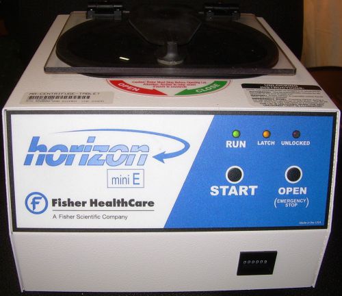 Fisher Healthcare Horizon Mini E Centrifuge 642E GUARENTEE