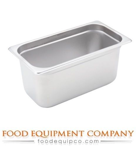 Winco SPJH-306 Steam Table Pan, 1/3 size, 6&#034; deep - Case of 24