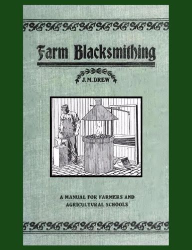 Vtg farm blacksmith skills forge anvil metalwork blacksmithing how to book on cd for sale