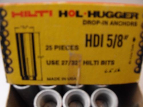 hilti anchors 5/8 &#034;  ( 25 pieces )