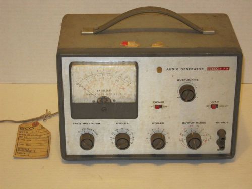 Vtg Eico 378 Audio Generator