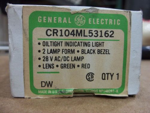 GENERAL ELECTRIC OILTIGHT INDICATOR LIGHT 55-670907  CR104ML53162 ( 3 PCS )