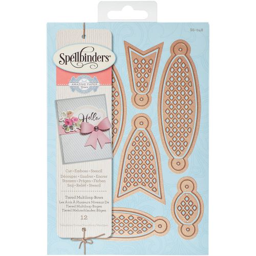 Spellbinders Designer Die-Tiered Multiloop Bows