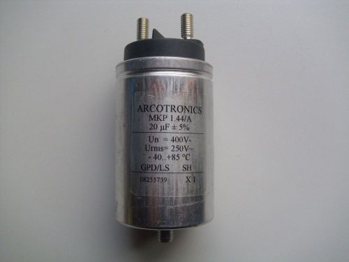 20uf-400v  mkp 1,44/a   capacitor     arcotronics for sale
