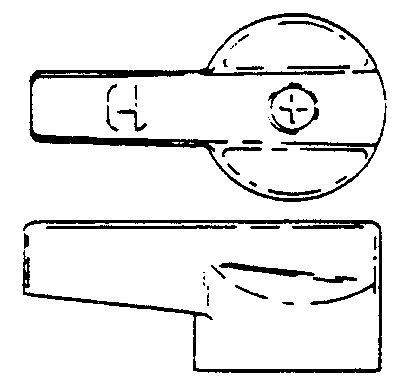 HANDLE,FIT MOST SM LEV W/ADPT