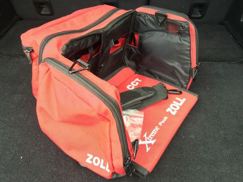 ZOLL M series CCT Red SOFT CARRYING CASE (WITH NIBP)