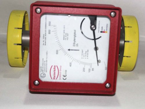 Heinrichs kobold dmt 00 atex e 075 bgf flowmeter w/es bgn-s25-309bm000-0-s56-0-h for sale