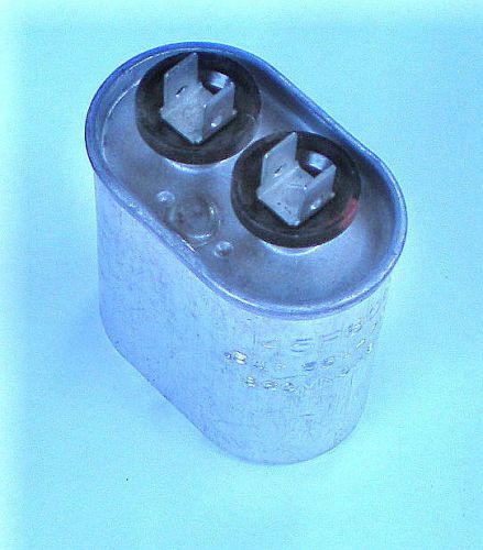 0.5 Mf 660V. GE 45F600  RUN CAPACITOR,  (QTY. 1 PC)