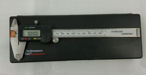 Digital Caliper 6 In/150 mm Stainless Hardened Steel With case