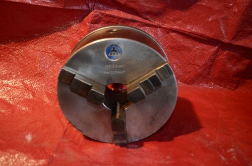 8&#034; TOS 3 Jaw Chuck Cam Mount Machine Tool TOS 200/3-2-M1