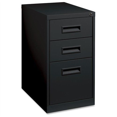 Lorell Box/box/file Mobile Pedestal Files - 15&#034; X 22&#034; X 27.8&#034; - Steel - 3 X Box,