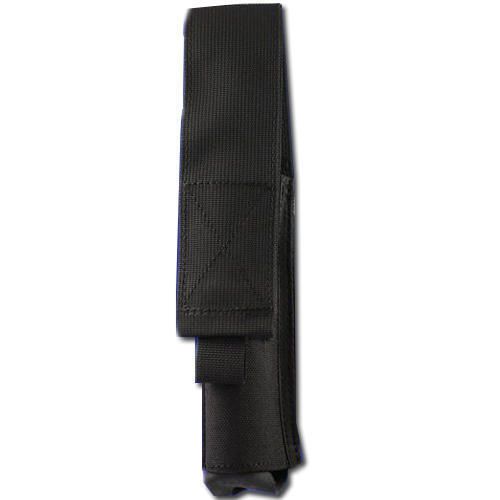 Lot 3 uncle mike&#039;s 7702500 velcro flap black tactical collapsible baton pouch for sale