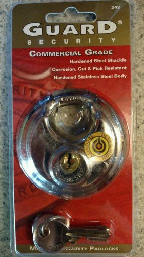 Commercial grade keyed pad lock max security  hardened steel shackle free ship for sale