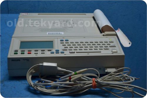 PHILIPS PAGEWRITER 300PI INTERPERATIVE 12 LEAD ELECTROCARDIOGRAPH EKG ECG @