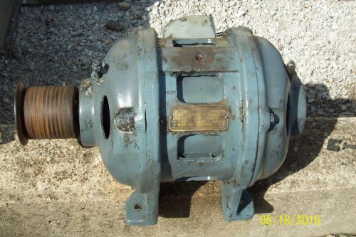 5 HP DELCO AC MOTOR 1750 RPM ELECTRIC MOTOR 254 FRAME MODEL I 1798  220/440