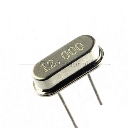 30Pcs New 12.000MHZ 12MHZ 12M HZ HC-49S Crystal Oscillator GM