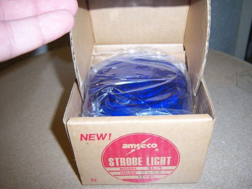 Amseco sl-1 strobe light blue 12v brand new in box for sale