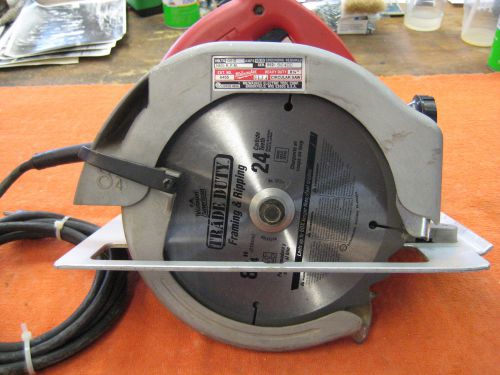 MILWAUKEE 8-1/4&#034; Heavy Duty Corded 13 Amp.Circular Saw #6405