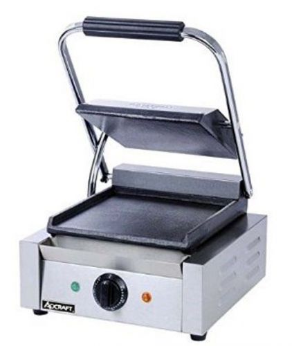 Adcraft SG-811-F, Sandwich Grill with Flat Plates