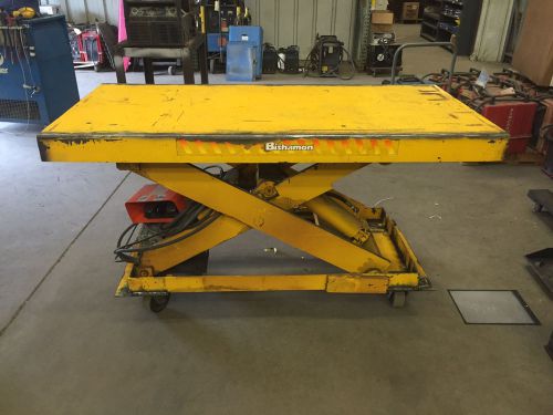 Bishamon lift table hlt-025-36-48063 for sale