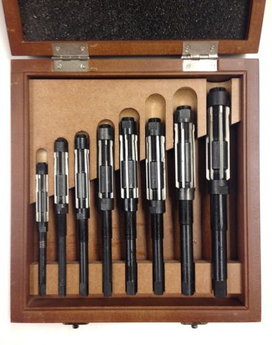 A-h 8 piece high speed steel adjustable blade reamer set (2006-0026) for sale