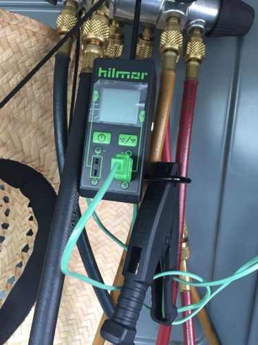 Hilmor: dual thermometer and clamp for sale