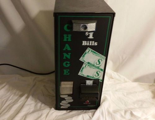 American Changer AC500 Bill Changer Brand with lock and key 1$ &amp; 5$