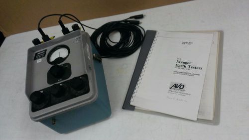 Megger Null Balance Earth Tester Model 250220-2 w/ Leads